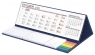 Kalendarz 2022 biurkowy z notesem MAXI granatowy