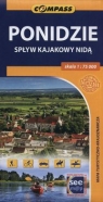 Ponidzie mapa turystyczno - krajoznawcza 1:75 000 Spływ kajakowy Nidą