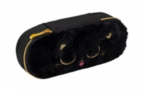 Piórnik Astrabag Fluffy Kitty Black