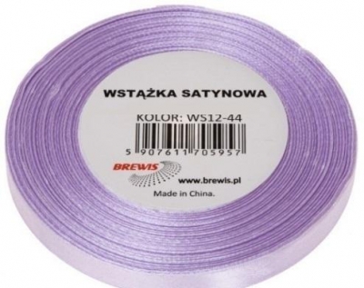 Wstążka satynowa jasny lawendowy 38mm x 32m