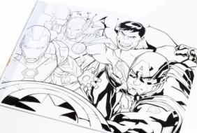 Blok rysunkowy biały A4/20k Avengers (607717)