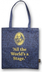 Szekspir Torba bawełniana Cały świat jest sceną
