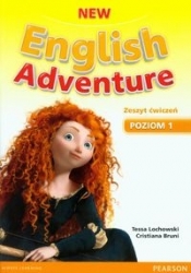 New English Adventure 1 Zeszyt ćwiczeń z płytą DVD - Lochowski Tessa, Bruni Cristiana