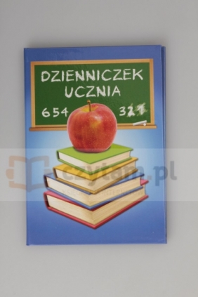 DZIENNICZEK UCZNIA A6, twarda oprawa