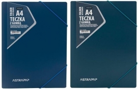 Teczka z gumką A4 PP mix kolorów ASTRA