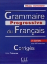 Grammaire progressive du Francais intermediaire 3ed klucz  Thievenaz Odile