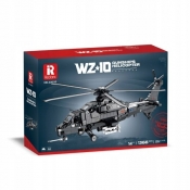 Klocki konstrukcyjne - Gunship Helikopter WZ10, 1366 el. (33033)