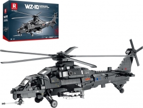 Klocki konstrukcyjne - Gunship Helikopter WZ10, 1366 el. (33033)