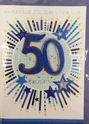 Karnet urodziny B6 Premium 65 + koperta