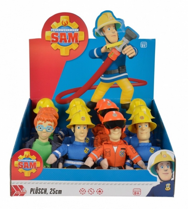 STRAŻAK SAM Miękie figurki 25 cm, Sam