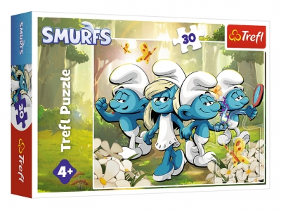 Puzzle 30 Smerfne przygody