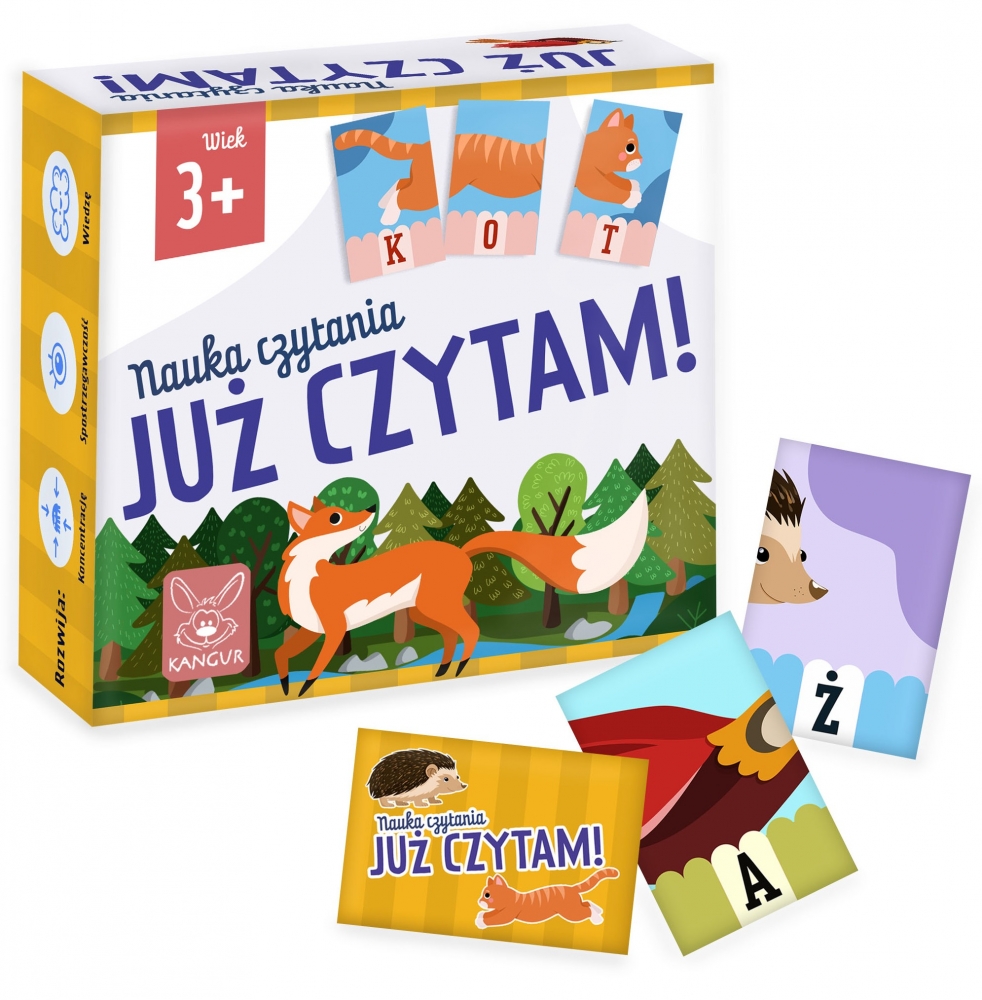 Już czytam 3+! Nauka Czytania