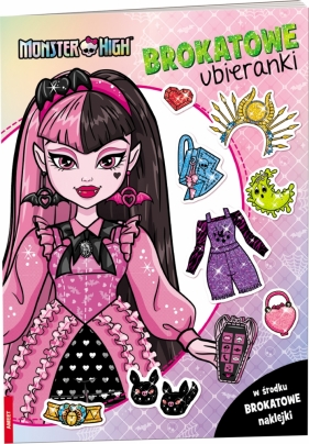 Monster High. Brokatowe ubieranki