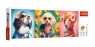 Puzzle 500 Panorama Pokaz mody psia edycja