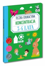 Teczka edukacyjna Koncentracja 3-4 lata Kapitan... - Aleksandra Bartosik, Katarzyna Szumska