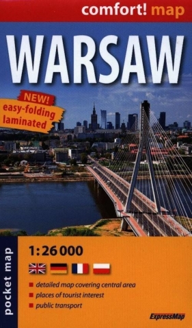 Warsaw pocked map 1:26 000 - Opracowanie zbiorowe