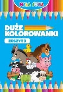 Duże kolorowanki Zeszyt 3