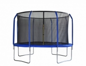 Trampolina ogrodowa 12FT granatowy morski (TR-12-P21-D)