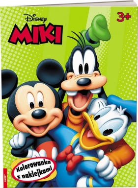 Disney Miki Kolorowanka z naklejkami