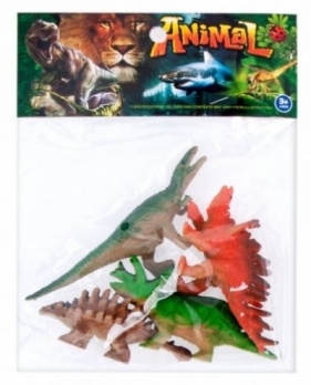 Figurka Mega Creative Dinozaury figurki op.4 szt. 10-14cm (460481)