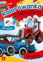 Kolorowanka z tatuażami. Pojazdy - Opracowanie zbiorowe, Opracowanie zbiorowe