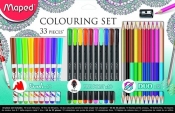 Zestaw Maped Colouring Set 33 elementy