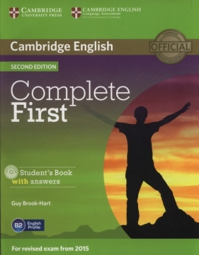 Complete First Student's Book with answers + CD-ROM - Brook-Hart Guy