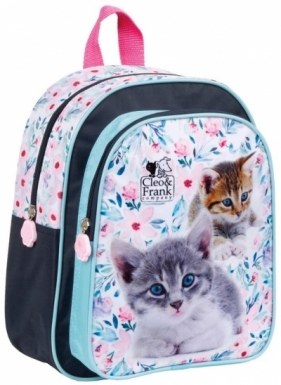 Plecak przedszkolny wycieczkowy Cleo & Frank - Koty (DRF-076178)