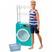 Ken lalka domowe zajęcia - pranie