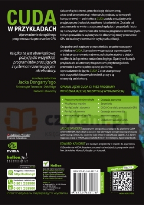 Cuda w przykładach Wprowadzenie do ogólnego programowania procesów GPU - Sanders Jason, Kandrot Edward