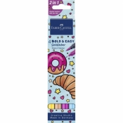 Pisak Goldfaber dwustronny 4 kolory