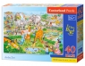Puzzle Maxi At the Zoo 40 (B-040179)