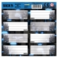 Nalepki na zeszyty Backup 8A58, 1 blister