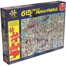 Puzzle 615: Jan van Haasteren - Zjednoczona Europa (17217)