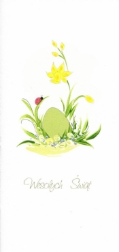 Karnet Wielkanoc DL W19 - Biedronka