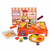 Top Bright Drewniany zestaw Pizza box menu (5132179)