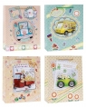 Torebka ozdobna pop-up 18x23x8cm mix ROZETTE