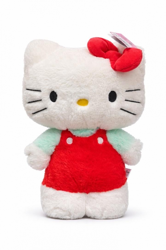 Hello Kitty Fluffy Plusz Czerwona 40cm