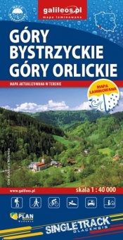 Mapa - Góry Bystrzyckie i Góry Orlickie 1:40 000 - Opracowanie zbiorowe