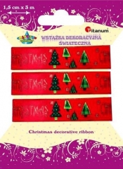 Wstążka 1,5cm/3m Xmas DD150