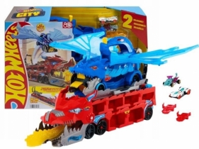 Hot Wheels City Transporter Podwójny smok 2w1