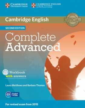 Complete Advanced Workbook with answers + CD - Matthews Laura, Thomas Barbara 