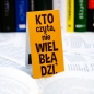 Zakładka magnetyczna – Kto czyta, nie wielbłądzi