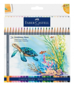 Kredki akwarelowe GoldfaberAqua 24kol FABER CASTEL