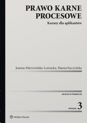 Prawo karne procesowe - Hanna Kuczyńska