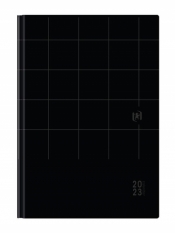 Kalendarz 2023 książkowy 15x21 DTP Modern black
