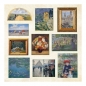 Książka z naklejkami 740szt - Museum Treasures