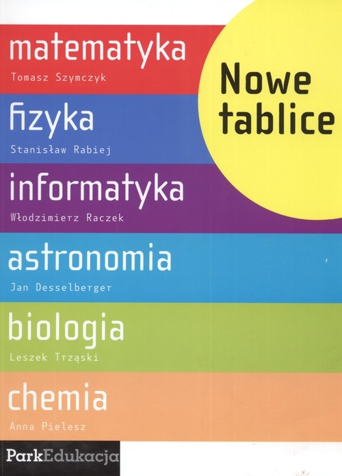 Nowe tablice Matematyk, fizyka, informatyka, astronomia, biologia, chemia