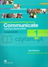 Communicate 1 Coursebook +DVD Kate Pickering