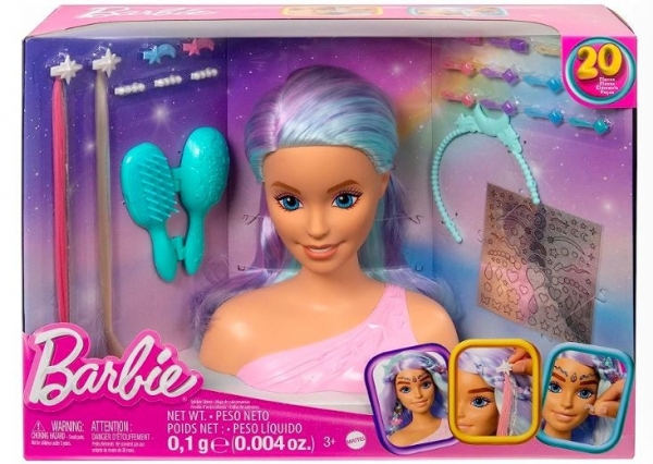 BARBIE Wróżka głowa do stylizacji (HMD82)